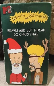 Beavis and Butt-Head Do Christmas VHS 1996 Mike Judges Pre-owned *Read - Picture 1 of 5