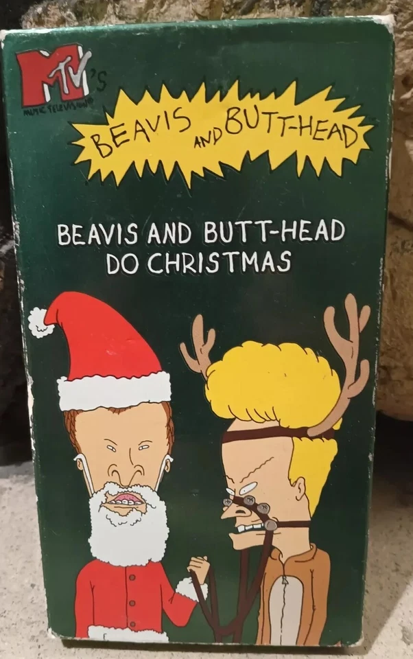 Beavis And Butt-Head Do Christmas VHS Mike Judges 1996 Vintage  - Image 1 of 4