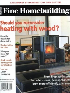 Fine Homebuilding Nov 2008 Durable details for deck stairs & Laser measures  - Picture 1 of 3