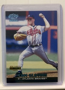 2000 Pacific Platinum Blue #35 Tom Glavine #27/75