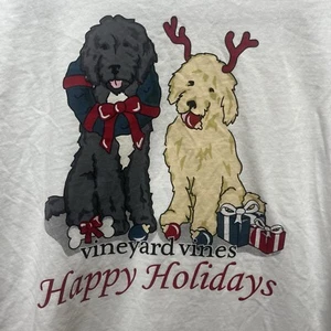 Damen-Langarm-T-Shirt Vineyard Vines Furry Friends Urlaub Größe Small - Bild 1 von 6