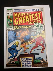 Marvel's Greatest Comics #26, 1970, historias de Stan Lee - Imagen 1 de 2