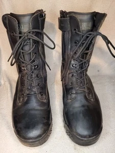 5.11 Tactical Men's Atac 8" Side Zip Tactical Boots Black Size 11 - Picture 1 of 11
