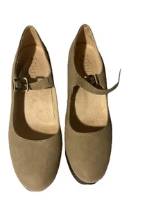 Soul by Naturalizer Adore Mary Jane Damen-Halbschuhe mit Keilabsatz 11W - Bild 1 von 8