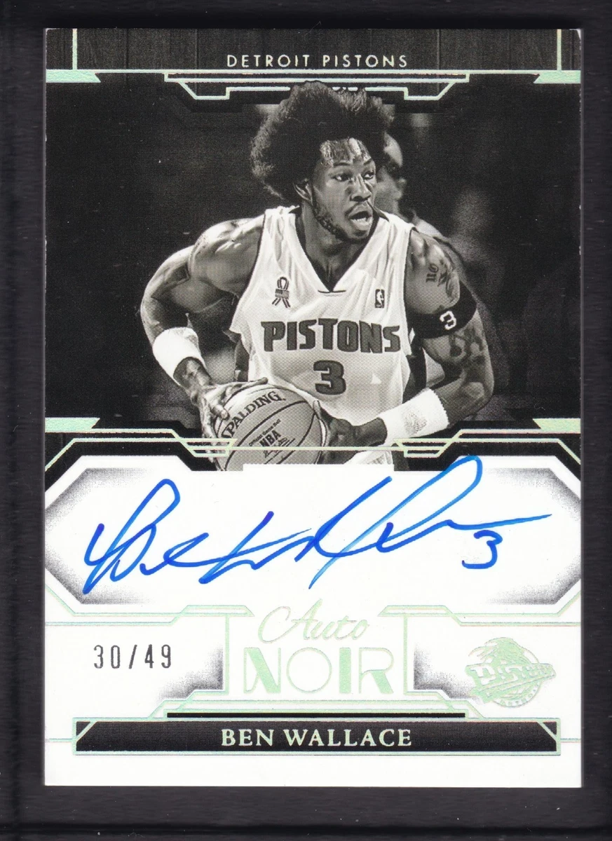 Ben Wallace Basketball Serial Numbered Trading Cards & Accessories