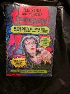 Goosebumps #12: Welcome to the Wicked Wax Museum by R.L. Stine 1996 1st Print - Picture 1 of 5
