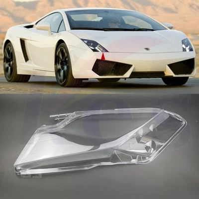 🪐For Lamborghini Gallardo 2008-12 Right Headlight Clear Lens Shell + Lens Cap - Image 1 of 4