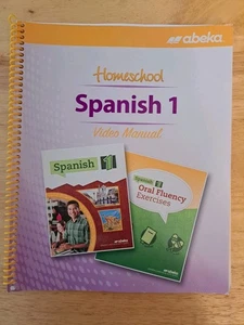Abeka Spanish 1 Homeschool Video Manual (2021) - VERY GOOD - Picture 1 of 1