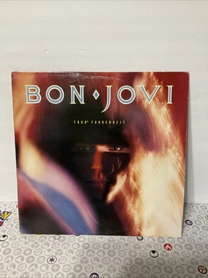Bon Jovi 7800° Fahrenheit 1985 Mercury 80s Rock Record LP Vinyl Album VG/VG - Image 1 of 4