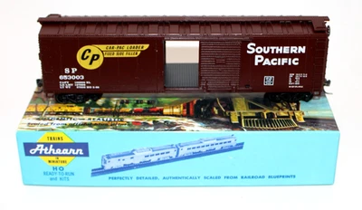 Bev-Bel Athearn 1978 HO 50' Boxcar SP Car-Pack Loader 653003 Built Boxed KDs - Image 1 of 4