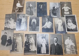 Antique Studio Photograph Postcards Early 1900s  Victoria Melbourne Group Lot - Bild 1 von 11