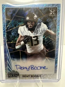 2024 Leaf Collective Metal Peny Boone Prospect Auto Blue Shimmer 4/20 - Picture 1 of 9