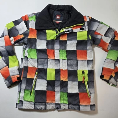 Jaqueta de esqui e snowboard masculina Quicksilver tamanho 2XL 16 voo seco 10K zíper completo  - Imagem 1 de 4