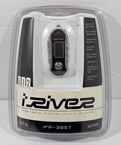 iRiver MP3 Player ~ FM Radio ~ Voice Recorder Black ~ Model iFP~39ST ~ NICE!!! - Picture 1 of 12