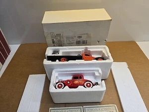 Natl Motor Museum Chevy 2 Car Set '41 Truck + '32 Fire Chief 1/32 Diecasts Neu in OVP - Bild 1 von 4