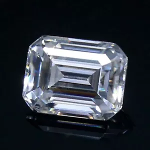 Fantastische! 2.40 Karat De Farbe VVS1 Exzellent Schnitt Weiß Diamant 9x7 MM - Bild 1 von 8