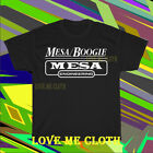 New Shirt Mesa Boogie Music Equipment Logo Men's Black T-Shirt USA Size S to 5XL