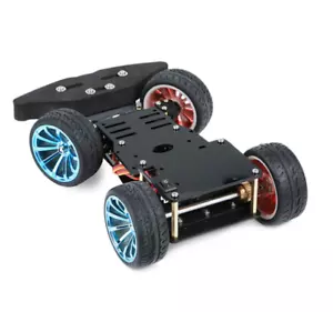 4WD Roboter-Chassis With Servomotor-Lenkung & Motor, Transmission, Servo for - Bild 1 von 5