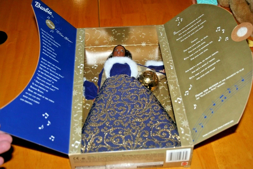 Barbie Doll 2001 Celebration Holiday African American 52743 Mattel