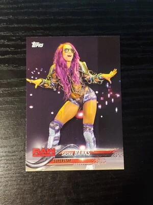 2018 Topps WWE Then, Now, Forever Sasha Banks #171 - Image 1 of 2