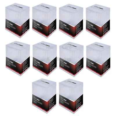 10x Ultra PRO Toploader Box Card Storage Top Loader Holders - Image 1 of 4