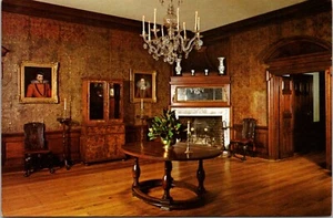 Vintage Chrome Postcard Governor's Palace Upper Room Williamsburg Virginia VA - Picture 1 of 3
