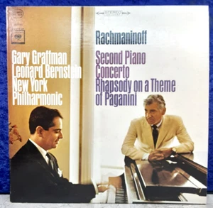 NY Philharmonic/Bernstein/Graffman: Rachmaninoff; Columbia; MS6634; 1964; NM - Picture 1 of 4