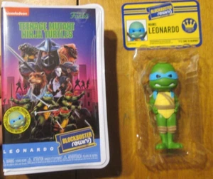 TARJETA LEONARDO FUNKO POP BLOCKBUSTER REWIND VHS TEENAGE MUTANT NINJA TURTLES - Imagen 1 de 1