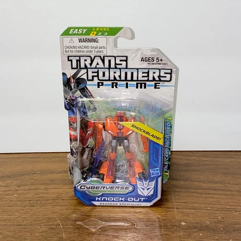 Transformers Prime Cyberverse Knockout Cover