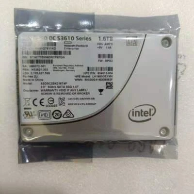 1.6TB Intel S3610 SSD 2.5" Enterprise Series DC Internal SSDSC2BX016T4P MLC SATA - Image 1 of 4