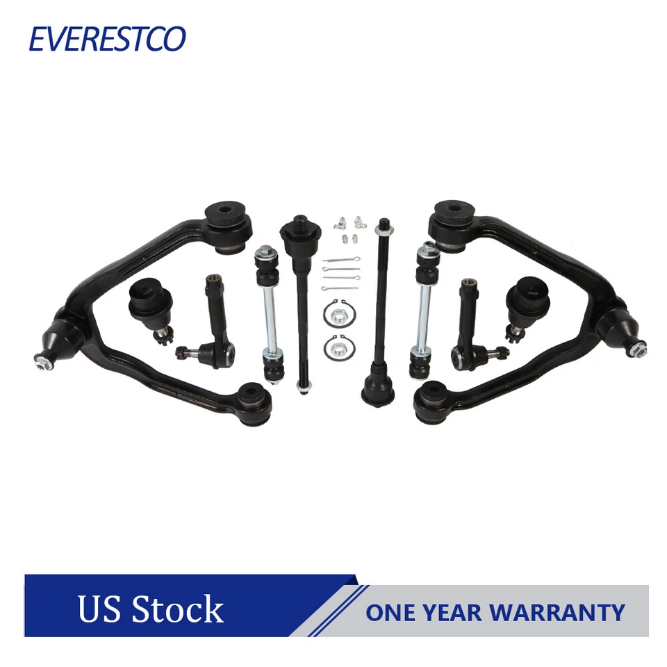 Kit de rótulas de brazos de control superiores delanteros para 99-06 GMC Sierra Chevy Silverado Foto 1 de 4