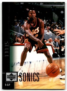 1997-98 UPPER DECK DALE ELLIS SEATTLE SUPERSONICS #295