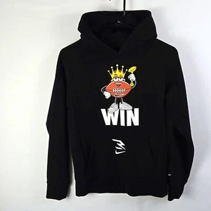 Nike 3BRAND by Russell Wilson "Win" Graphic Hoodie Black Sz L (12-13 yrs) - Picture 1 of 12