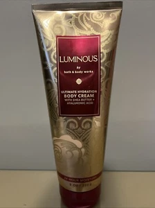 Crema corporal hidratante Bath & Body Works Luminous Ultimate 8 oz ¡Nueva! - Imagen 1 de 5