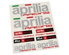 Set d'autocollants APRILIA Racing 20x24cm, 10 pièces jeu d'autocollants arc SR50
