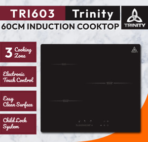 Trinity TRI603 3 Burner 60cm Width Built-in Induction Cooktop Hob Cooker Stove
