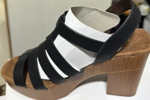 Sonoma Black Size 7 Woman’s Sandals, High Heel, Spring Summer Dress Shoes: - Picture 1 of 4