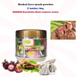 Rasyan herbal scrub powder herbs treating acne Inhibit bacteria that causes acne - Picture 1 of 4