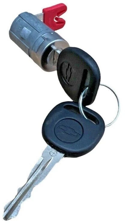 Chevy Silverado Tahoe 2007-2013 cerradura puerta conductor cilindro 2 llaves nuevo OEM 709273 Foto 1 de 4
