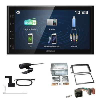 Kenwood 2DIN DAB+ Autoradio für Mercedes Benz C-Klasse 2000-2004 - Bild 1 von 4