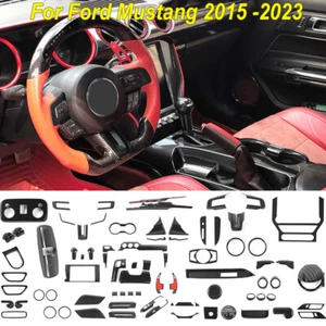 โ
Interior Dashboard Shifter Steering Wheel Air Kit Decor For Ford Mustang 15-23 - Picture 1 of 75