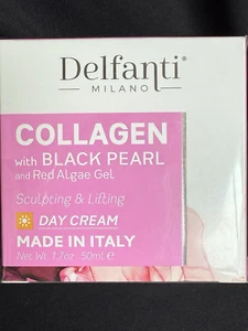 NEW SEALED Delfanti FOR SAGGING SKIN Cream 1.7oz Black Pearl R Algae Exp 11/27 - Picture 1 of 4