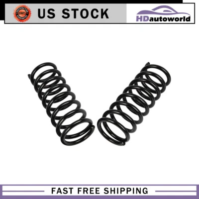 Set of 2 Rear Coil Springs For Cadillac DeVille 1994-99 Seville Eldorado Allante - Image 1 of 4