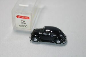 WIKING 12830 VW 1200 Noir 1:87 Échelle H0 Emballage D'Origine