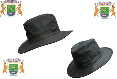 GLEN Hat Waxed cotton Original Hunter Outdoor Trilby Style BNWT