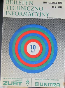 Biuletyn Techniczno Informcyjny Unitra Maj Czerwiec 1973 - Zdjęcie 1 z 6