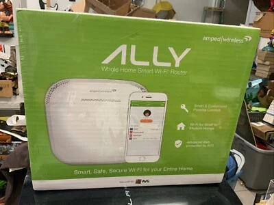 Amped Wireless ALLY Whole Home Smart WI-FI Router ALLY-R1900-CA NEW SEALED WiFi - Image 1 of 4