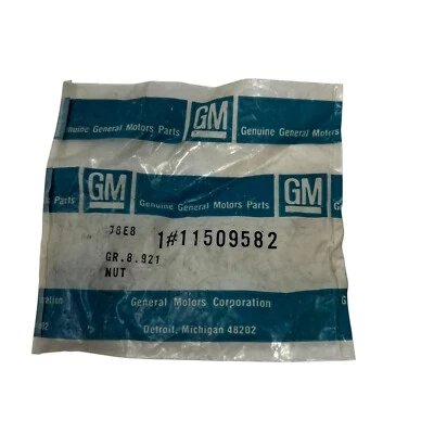 GM OEM 11509582 Nut Rear Bumper Fascia Outer Retainer NOS Discontinued 1982-1996 - Image 1 of 2