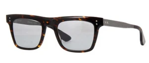 Authentic DITA Telion DTS120-51-02AF Dark Tortoise Gun Metal Grey Sunglasses - Picture 1 of 8