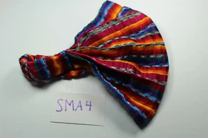 Guatemaltekisches STIRNBAND handgefertigt einfarbig blau Chalina Stirnband Halstuch KLEIN - SMA4 - Bild 1 von 2